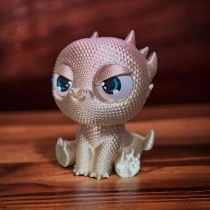 Sitting Baby Dragon ( No Support )