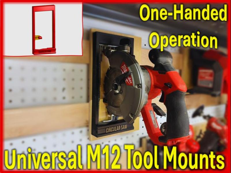 Milwaukee M12 Circular Saw Wall Mount
