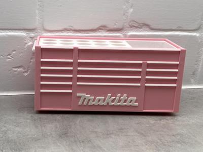 Makita Power Tools Desk Work Toolbox Pen Holder