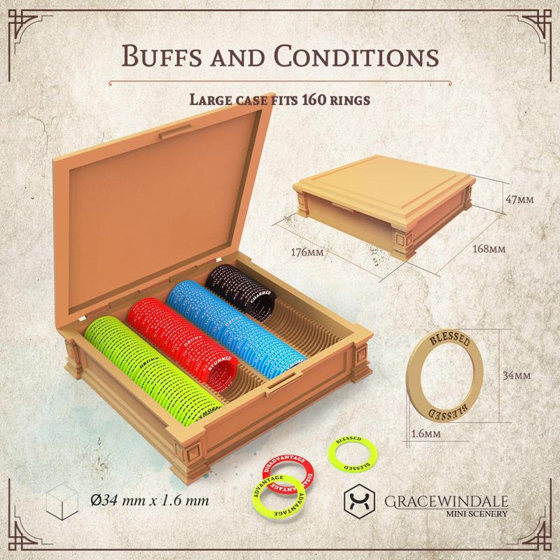 Condition Markers for TTRPG