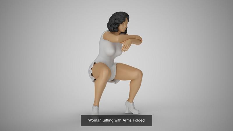 Selected Human Models 2 3D Model Collection