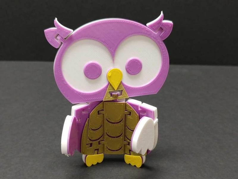 Flexi Articulated Owl