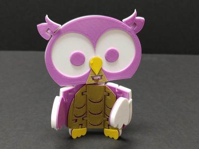 Flexi Articulated Owl
