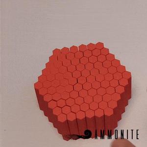 Hexcell kinetic fidget