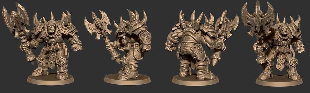Ironskarn War-Grunt | BattleYak Miniatures Patreon Sample