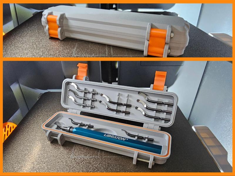 Rugged deburring tool case