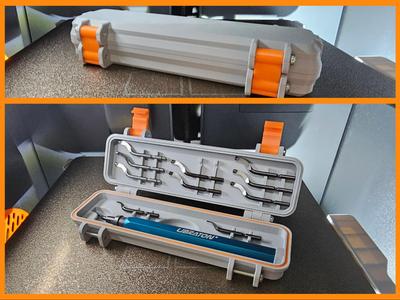 Rugged deburring tool case