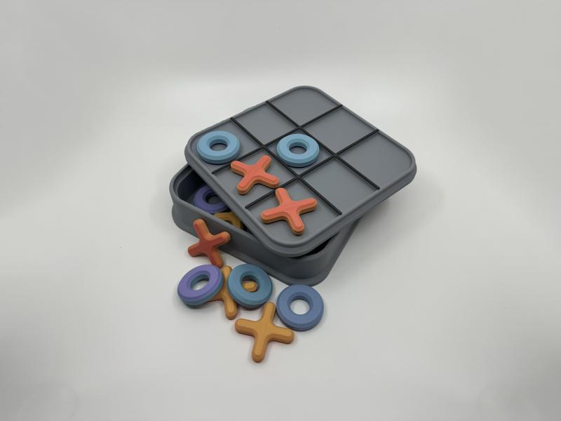 Tic Tac Toe Game Box