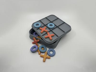 Tic Tac Toe Game Box