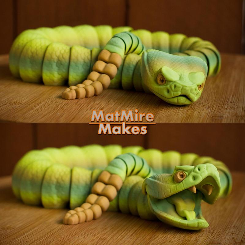 Rattlesnake - Articulated Figure