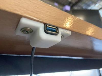 Under Desk USB Port