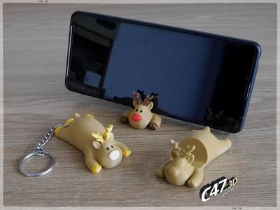 Reindeer Phone Stand