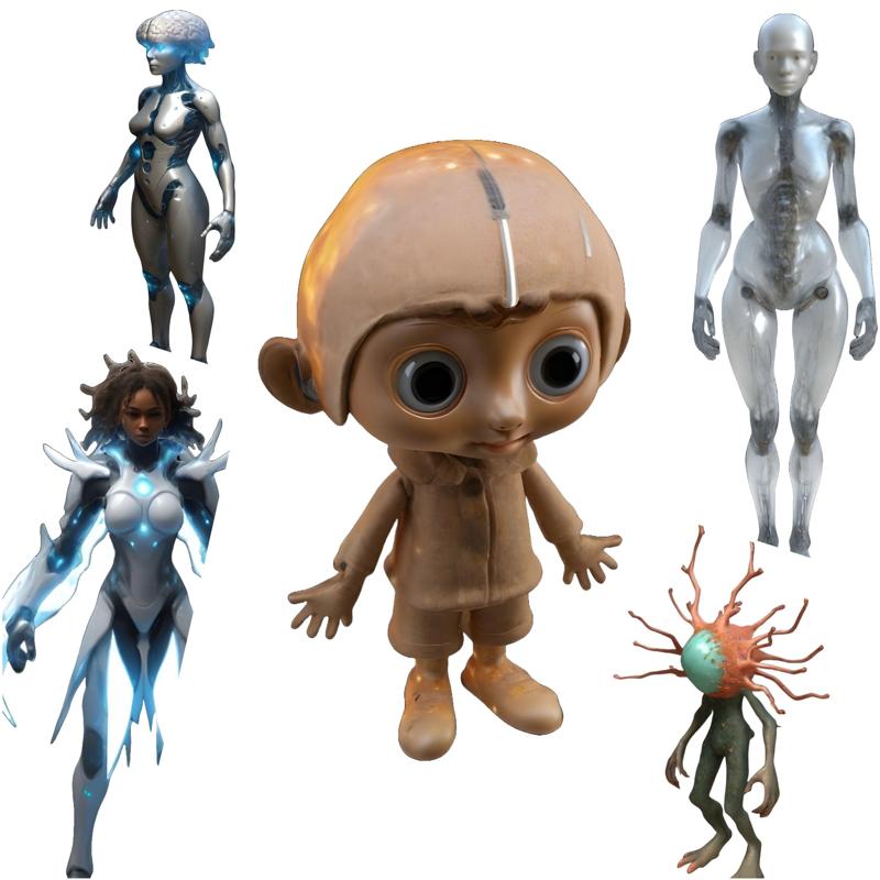 Character Collection - Sci-Fi and Fantasy Bundle