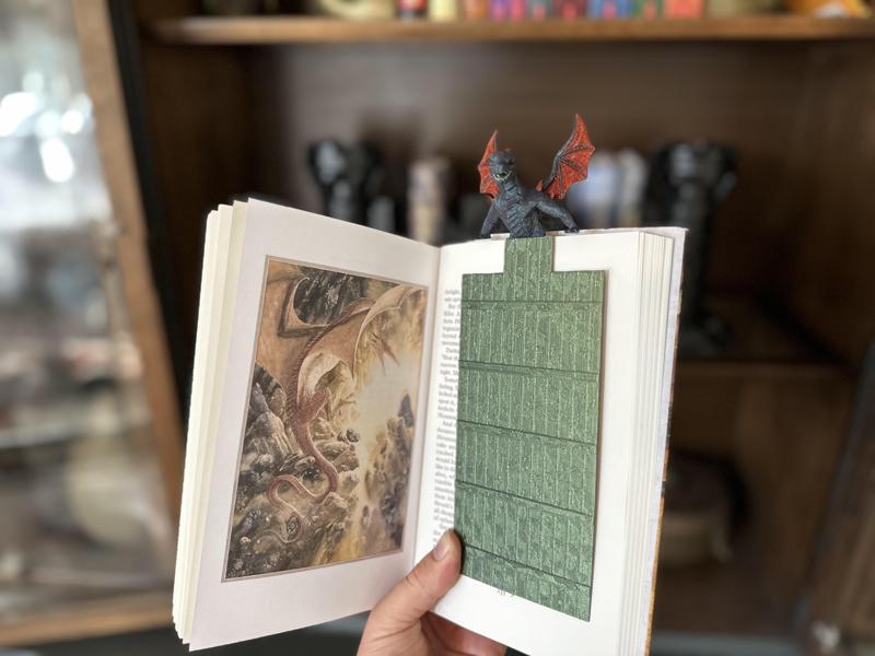 Dragon Castle Bookend: Multi-Functional Six Piece Model