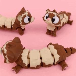 Flexi Ferret Articulated, Print in Place