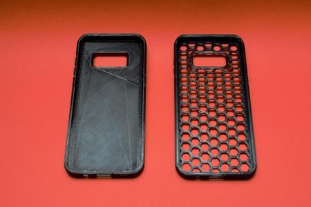 Samsung Galaxy S8 Flexible case with buttons