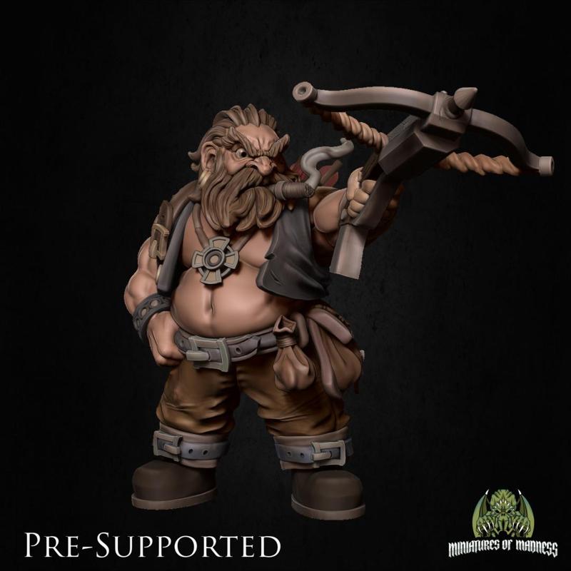 Little Bolin Longlook  [PRE-SUPPORTED] Dwarf Ranger
