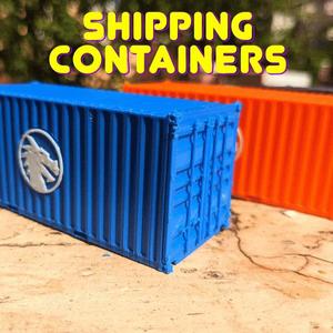 Shipping Container – All sizes Realistic model