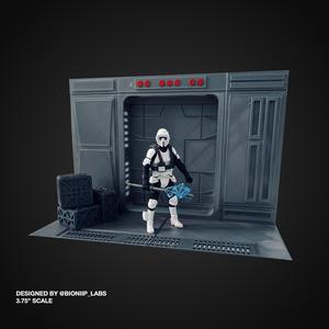 Imperial Hallway Diorama (3.75″ Scale)