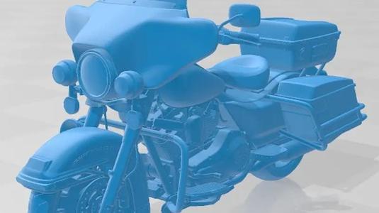 Harley Davidson Electra Glide Police 2013 Printable Motorbike
