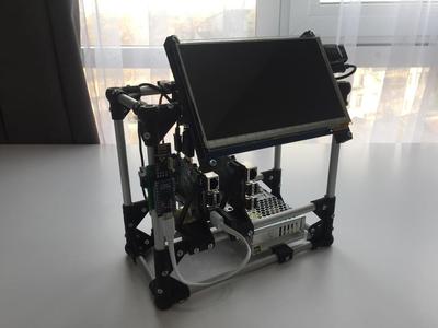 Raspberry PI 3 / Asus Tinker Board server rack