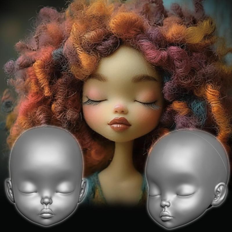 Angelina - Head 3DHead HeadArt Headspace CreativeHead
