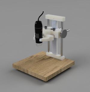USB Microscope stand – very rigid, two axis