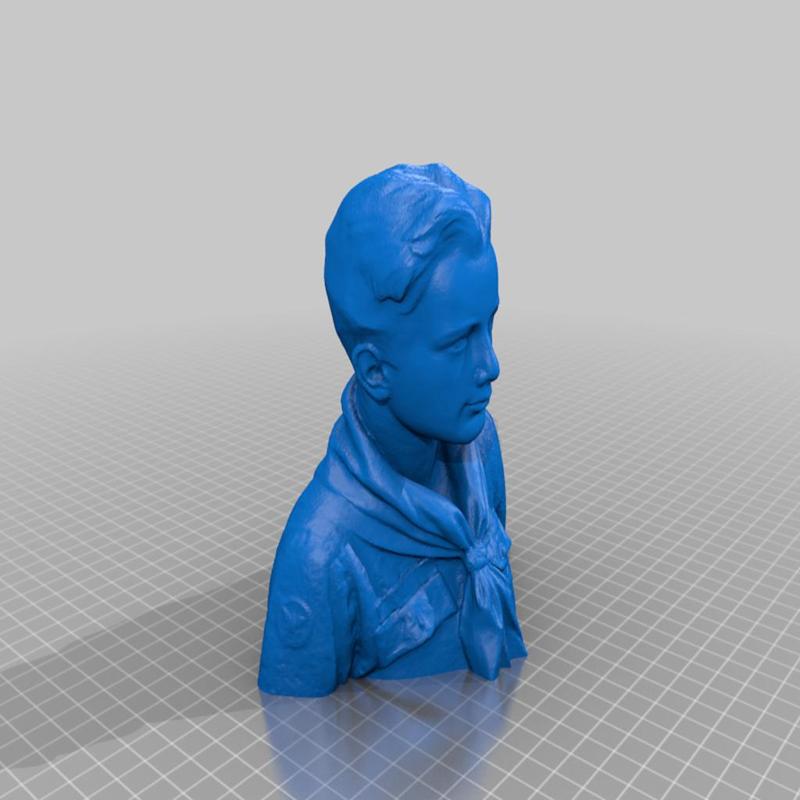 The Ideal Scout bust