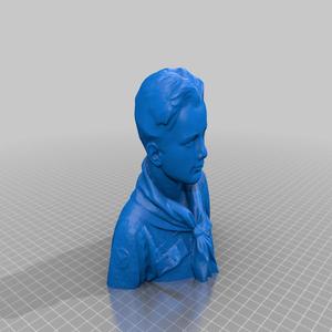 The Ideal Scout bust