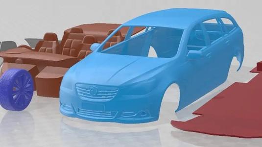 Holden VF Commodore Calais V Sportwagon 2013 Printable Car