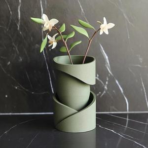 Spiral Embrace Vase