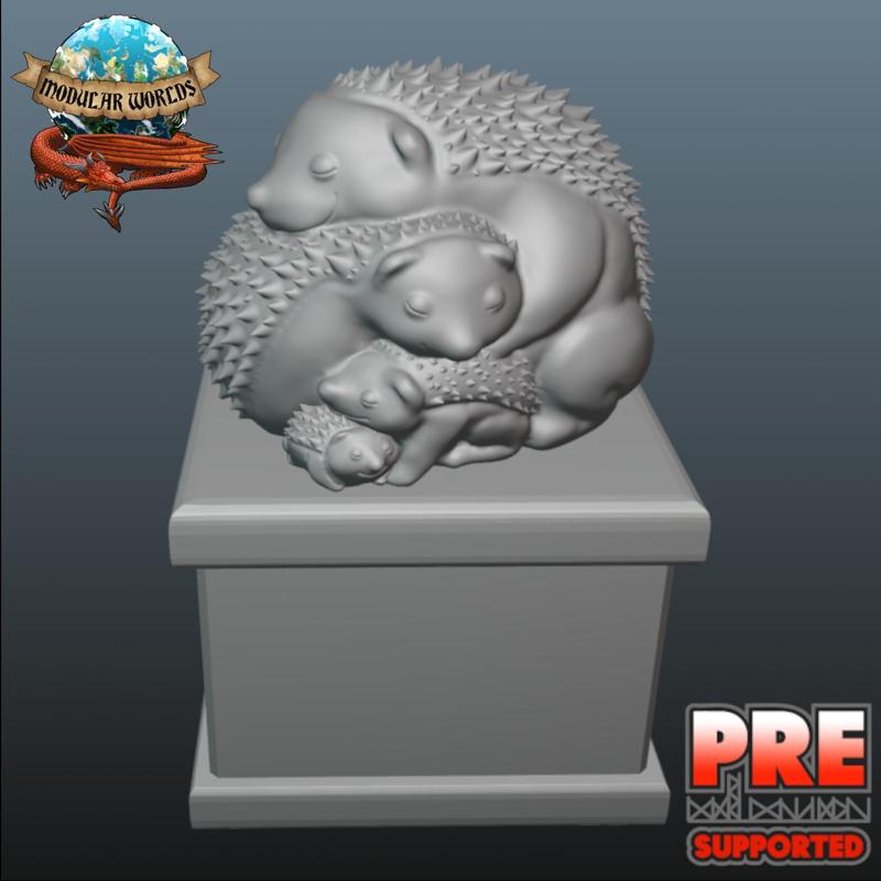 Hedgehog Trinket Ornament