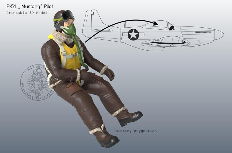 P-51 Mustang Pilot
