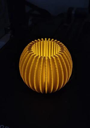 LED tealight holder