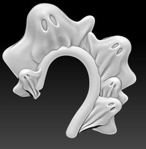 Ghosty Ear Cuff – Halloween