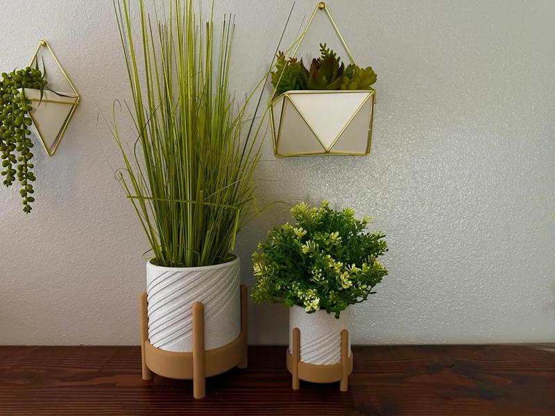 Modern Vase/Planter with Stand