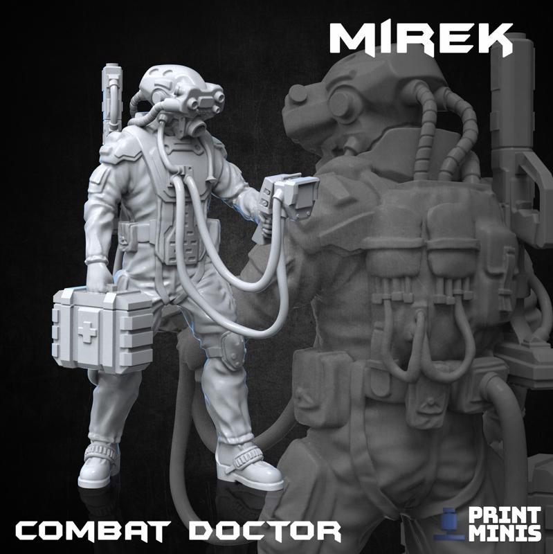 Mirek – Combat Doctor – Automata Collection