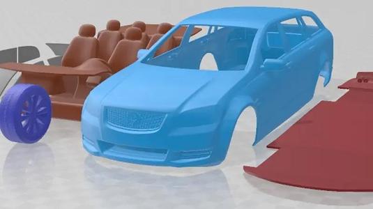 Holden Commodore VE Sportwagon 2012 Printable Car
