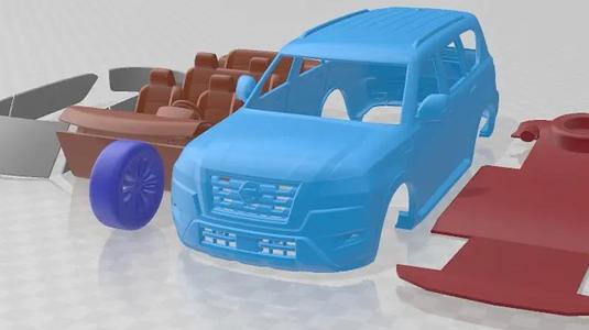 Nissan Armada 2021 Printable Car