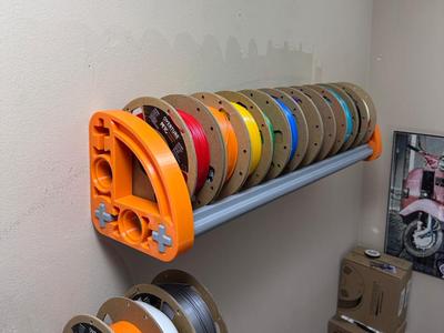 Technical Brick filament shelf