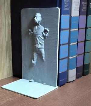 Han Solo in Carbonite Bookends