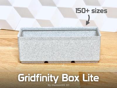 Gridfinity Box Lite – Filament friendly bins