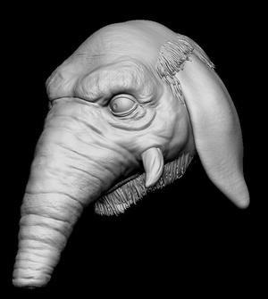 Nol – Skeleton Crew Star Wars Action Figure Head Sculpt – 3D Print File STL
