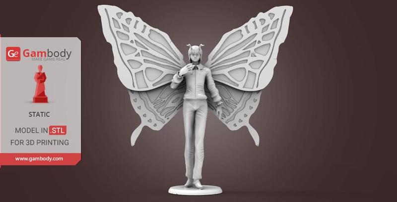 Shaiapouf 3D Printing Figurine | Static