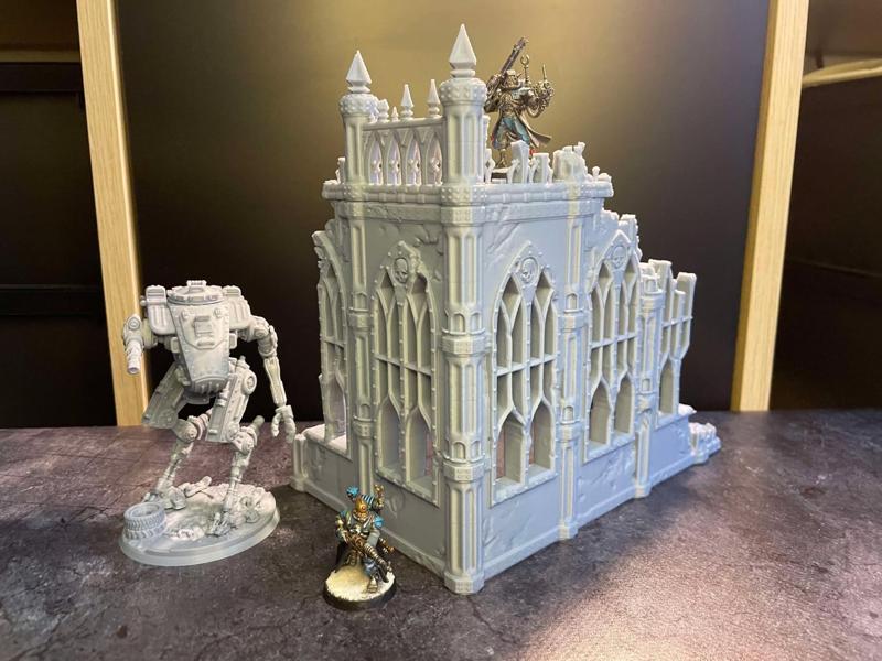 Wargame terrain Medium Imperial ruins