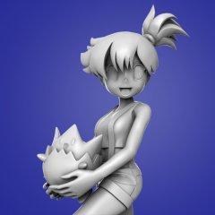 Misty Pokemon 3D Printing Figurine | Assembly
