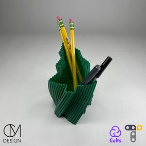 Twisted Tree Pencil Holder