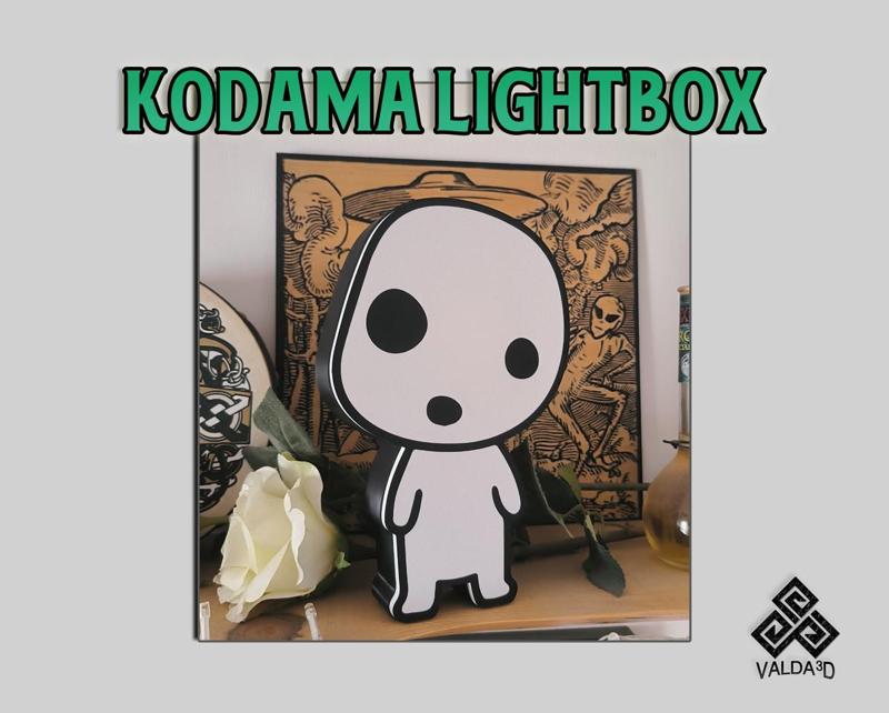 Kodama Lightbox – Led Lamp Studio Ghibli