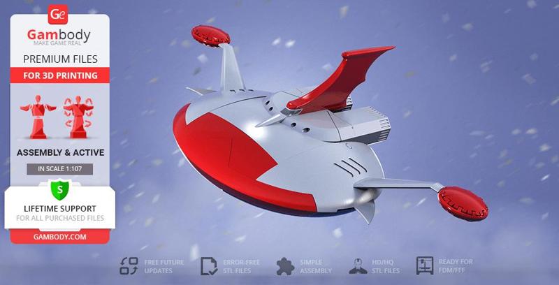 Spazer 3D Printing Model | Assembly + Action