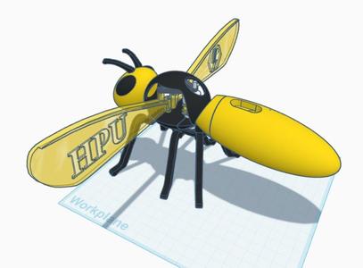 Motorized Articulating Yellow Jacket – Howard Payne University – Layton Pratt